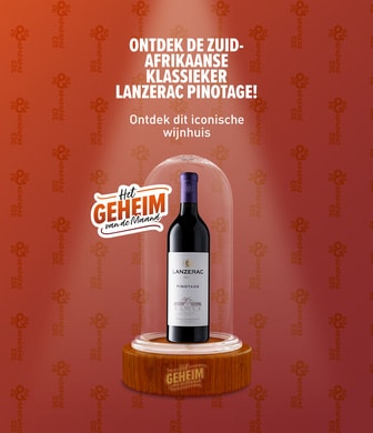 Ontdek het geheim van de maand juni! Ontdek de Zuid-Afrikaanse klassieker Lanzerac Pinotage!